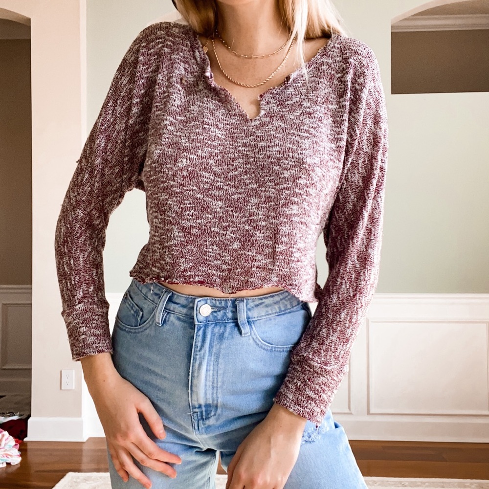 Cropped long sleeve